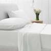 white striped hotel/home bedsheets thumb 2
