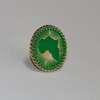 African Union Flag Lapel Pin Badge thumb 0