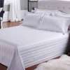 Pure cotton,pure white, stripped quality bedsheets thumb 10