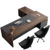 Office Desk: 160cm Executive Office Stylish Functional Desk thumb 3