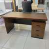 1.4M Rectangular Executive Office Working Desk with Drawers thumb 2