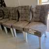Grey tufted dining chairs for sale in Kenya thumb 0