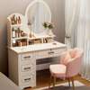 Office Dresser: White Vanity Home Office Dressing Table thumb 5