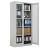 Lockable Metal 2 Glass Door Office Cabinet thumb 9