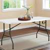 Dining Table:  6-Seater White Blow Molded Dining Table thumb 0