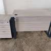Office Desk With 3 Drawer Mobile Pedestal thumb 2