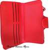 Ladies Red Leather large wallet thumb 2