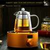 ✅950ml Teapot with infuser borosilicate thumb 0