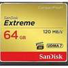 SanDisk 64GB Extreme Compact Flash Card 120MB/S thumb 1