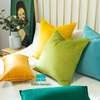 GREEN SUEDE THROW PILLOWS thumb 3