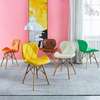 High-Quality Dining Chairs –Leather-Covered Plastic Seats thumb 0