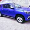 Toyota Hilux double cabin blue 2017 Diesel cab thumb 0