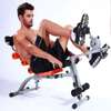 Six pack Care Bench with pedals and waist twister thumb 0