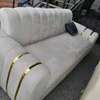 Modern Turkish luxurious 3 seater with a golden belt lining thumb 5