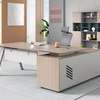 Office Desk: L-Shaped Administrative Executive Office Desk thumb 12