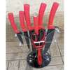 9 Pcs Knife Set With A Stand thumb 1