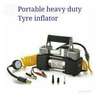 Heavy Duty Classic Mini Portable Air Compressor Kit Double Cylinder DC12V Car Tyre Compressor thumb 2