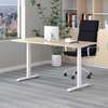 Office Desk: White Height Adjustable Office Desk thumb 1