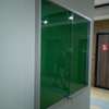4*8FT Wall mount Glass lockable Noticeboards thumb 0