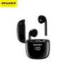 Awei T28P Bluetooth V5.0 TWS pure Wireless Sports LED Display Headset with Charging Case thumb 7