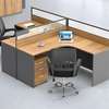 Office Workstation : Modern Curved 2-Way Office Workstation thumb 1