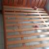 mahogany bed, size 5*6,  best design, strong and durable. thumb 1
