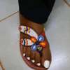 Women leather sandals thumb 2