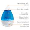 Ultrasonic Humidifier, Aroma Diffuser,  Nebulizer , Air Purifier Cool Air Mist  2.4L thumb 1