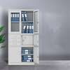 Glass & Metal Door File Cabinet – Steel Construction thumb 0