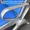 Office Bench:  Blue 3-Link Modern Bench thumb 1