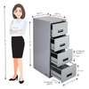 Astro Steel 4 Drawer Filing Cabinet thumb 3