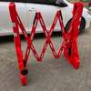 Portable expandable safety barricade thumb 5