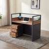 1-Way Modular Office Workstation thumb 0