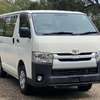 Toyota Hiace 7L white color fully loaded 2019 model. thumb 0