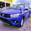 Toyota Hilux double cabin blue 2018 Diesel thumb 6