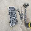 Pajero 4d56 cylinder head with valves and nozzles+starter thumb 0