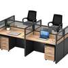 4 Way Modular Mdf Office Desk Configuration thumb 5