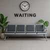 Office Bench; 4 Heavy Gauge Seater Metal Waiting Bench thumb 2