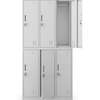 Office Cabinet : 6-Door Office Steel Polished Cabinet thumb 2
