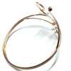 Gold Tone Armlet with dangle earrings thumb 1