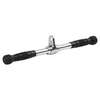 Rotating Straight Bar Cable Attachment with Rubber Grips thumb 1