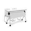 Table: Folding Training Office Table(White) thumb 3