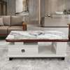 Coffee Tables : Marble-Top Rectangular Coffee Table thumb 3