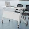 White Rectangular Office Foldable Training Desk thumb 5