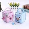 🪄Piggy bank metallic type with padlock & 2 keys thumb 2