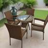 4 Piece Armrest Rattan Outdoor Chairs thumb 5