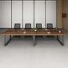 12-Seat Modern Conference Table – Metal Leg Frame thumb 0