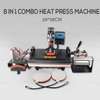 8in1 Multifunctional Combo Heat Transfer Heat Machine thumb 0