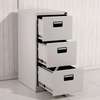 Office Cabinet: 3 Drawer Secure Filing Cabinet thumb 3