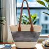 Papyrus Straw Woven Beach Bag thumb 4